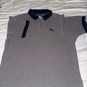 Titans Vintage Men's Gray Polo Shirt